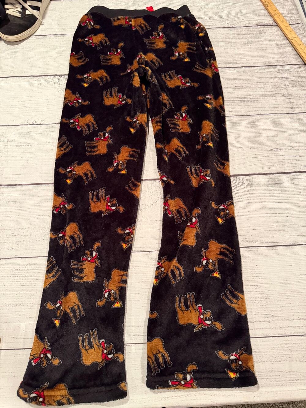 Arizona “Reindeer” Soft Fleece Lounge Pants Size YL 14/16